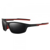 Ochelari De Ciclism Unisex Techsuit 3047, Protectie UV, Negri Rosi