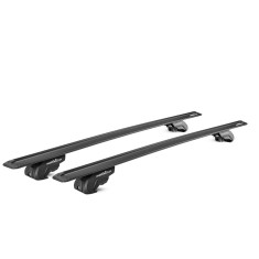 Bare transversale Green Valley Treck Vento Premium Black Aluminiu pentru DR DR 4.0 Suv 2021-prezent, cu prindere pe bare longitudinale