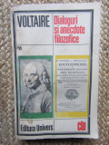 Voltaire - Dialoguri si anecdote filozofice