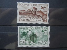 SERIE COLONII FRANCEZE MAROC foto