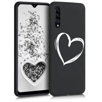 Husa pentru Samsung Galaxy A30s, Silicon, Negru, 50198.04 foto