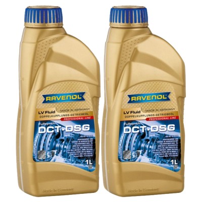 Pachet 2 litri ulei Ravenol ATF DCT-DSG LV Fluid pentru transmisie automata foto