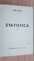 Statistica vol.2- Mihai Tarca