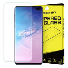 Folie Samsung S10 Plus, Sticla Securizata 9H, Wozinsky, Case Friendly, Transparent foto