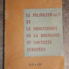 Le paleolithique et le neolithique de la Roumanie en contexte europeen- Vasile Chirica, Dan Monah
