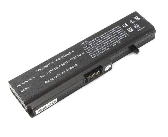 Baterie ToshibaSatellite Pro T110 Series, Satellite Pro T130 Series