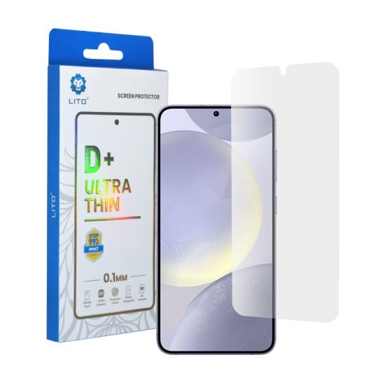 Folie pentru Samsung Galaxy S24 Plus - Lito 2.5D Classic Glass Ultra Thin - Clear
