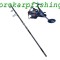 set lanseta crap din carbon Diamant alb Splendid 3.6 m si mulineta KT 6000A