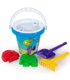 Set Galeata Nisip Clasica cu 6 Piese