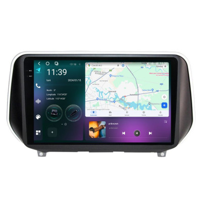 Navigatie dedicata cu Android Hyundai Santa Fe IV dupa 2018, 12GB RAM, Radio foto