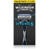 Wilkinson Sword Hydro5 aparat de ras + rezervă 4 pc