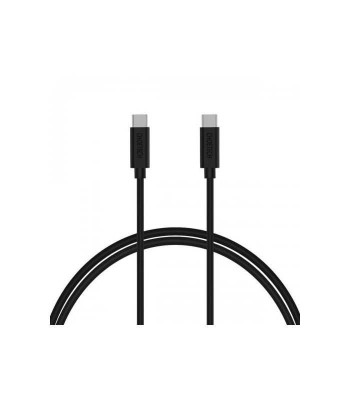 Cablu USB Type C la USB Type C 3A Choetech CC0002 1m negru foto