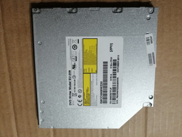 unitate dvd Toshiba SATELLITE C50D-A 13W 138 PRO C50-A-1C9 c55 c55d SU 208 SLIM