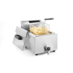 Friteuza MasterCook cu robinet scurgere - 8 lt foto