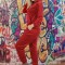 Y620-81 Trening fashion din material catifelat usor elastic