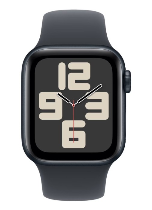 Apple Watch SE GPS 40mm Midnight Aluminium Case with Midnight