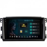 Navigatie 2K Smart For Two (2007-2010) 4GB RAM Android 13 Octacore Slot Sim 4G DSP GPS Wi-FI Carplay Android Auto USB Bluetooth Waze Touchscreen 9.5 I