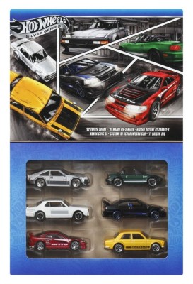 HOT WHEELS SILVER SERIES SET 6 MASINUTE METALICE TEMATICA JAPONEZA foto