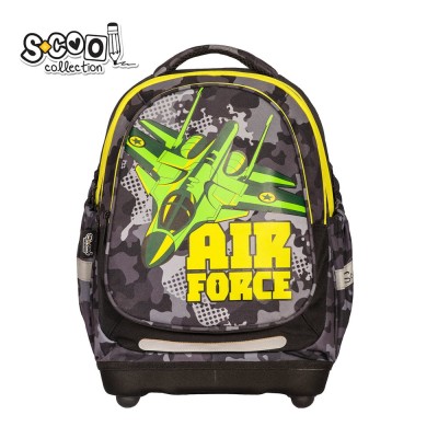 Ghiozdan anatomic AIR FORCE, 38x39x19.5 cm &amp;ndash; S-COOL foto