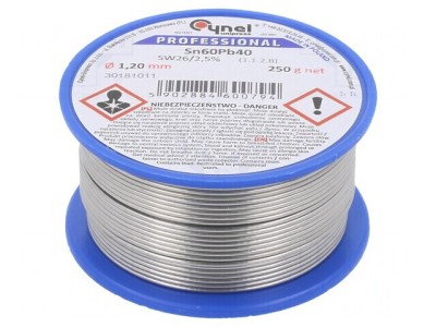 S&amp;acirc;rmă de lipit cu plumb 1,2mm 0,25kg foto