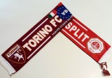 Esarfa meci fotbal AC TORINO - RNK SPLIT Croatia (UEFA Europa League 28.08.2014)