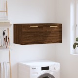Dulap perete vidaXL stejar maro 80x36.5x35 cm lemn compozit suspendat