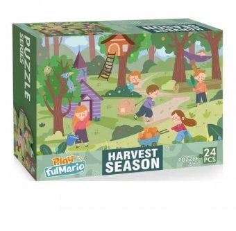 Puzzle mare 24 piese In livada