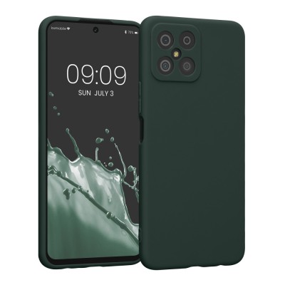 Husa Kwmobile pentru Honor X8, Silicon, Verde, 58396.169 foto