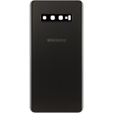 Capac Original Samsung Galaxy S10 Plus G975 negru cu Geam Camera (SH)