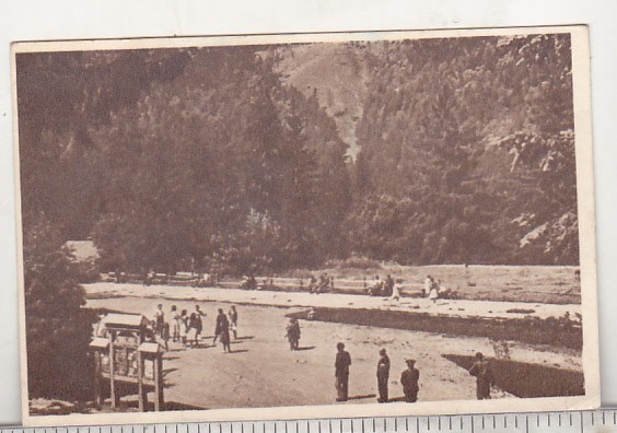 bnk cp Tusnad - Vedere din parc - uzata 1953 - Libraria noastra