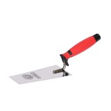 Cumpara ieftin Mistrie inox, trapez, ingusta, sudura in puncte, 16 cm, maner soft, Olejnik