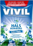 Vivil bomboane menta cu vit.c fara zahar 60gr (extra stark)