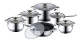 Cumpara ieftin Set de oale din inox Bohmann, 10 piese, interior marmorat