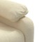Fotoliu rabatabil electric, crem, material textil - 7