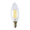 Bec LED CV MORE E14 candle filament 4W