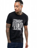 Cumpara ieftin Tricou negru barbati - Straight Outta Slatina - M, THEICONIC