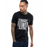 Tricou negru barbati - Straight Outta Slatina - L