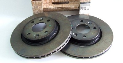 Set discuri frana fata Dacia Logan 2004-2012, Sandero 2008-2019 ventilat 259 x 20,6 Nissan Kubistar si Renault R19 Clio 1, Clio II, Kangoo 1998-; Meg foto