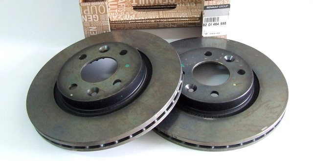 Set discuri frana fata Dacia Logan 2004-2012, Sandero 2008-2019 ventilat 259 x 20,6 Nissan Kubistar si Renault R19 Clio 1, Clio II, Kangoo 1998-; Meg