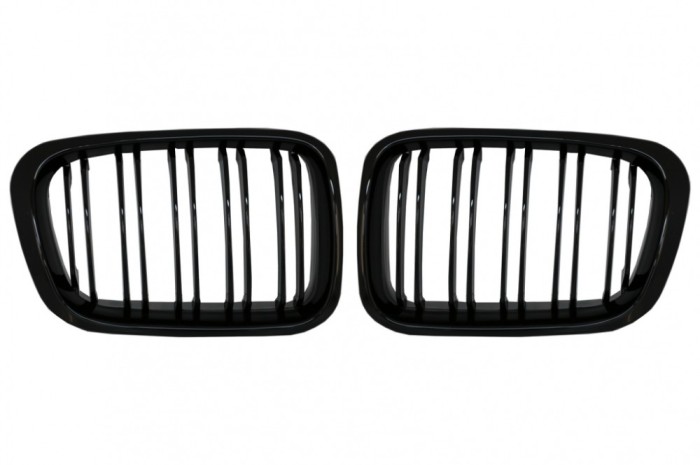 Grile Centrale BMW Seria 3 E46 (1998-2001) Non Facelift Negru Lucios M Design Performance AutoTuning