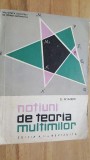 Notiuni de teoria multimilor- D. Rimer