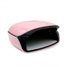 Lampă pentru unghii Led/uv 68W Global Fashion S7, roz