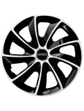 Cumpara ieftin Set 4 Capace Roti Autohelix MSA&reg; potrivite jantelor de 16 inch, pentru Smart, model Stig Extra Black &amp; White