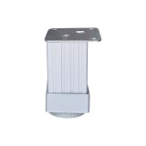 Picior pentru mobila, patrat, reglabil, din aluminiu, cu acoperire, inaltime 8 cm