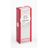 Cleme capse zincate, duritate mare, tip 37, 6 mm, model H, 5000 buc, Novus, STE007303