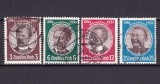 ✅ (S43) Germania Reich 1934 &quot; Cercetatori din colonii germane &quot; serie completa Michel 540/543 cota 38 Euro , stampilate