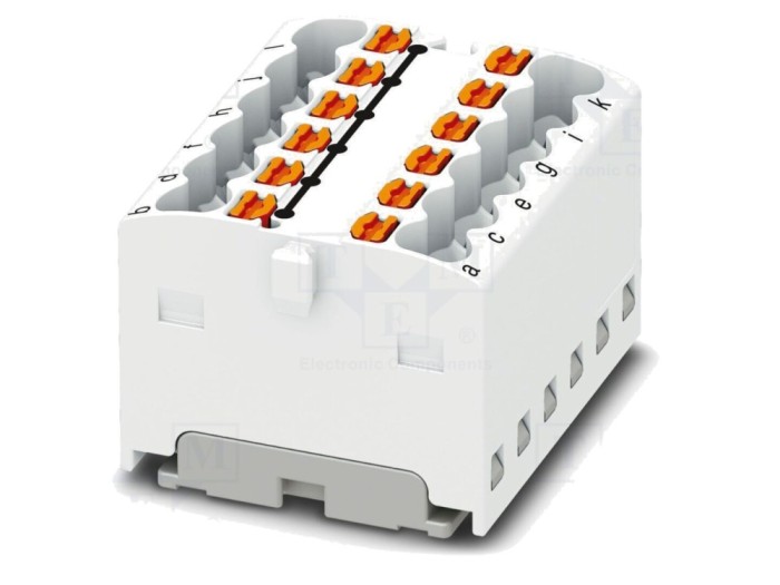 Conector de şine 17,5A 450V