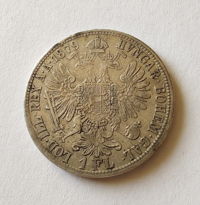Austria - 1 Florin 1879 - Argint foto