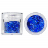 Confetti decorative - diamante, albastru regal, 10 g, INGINAILS