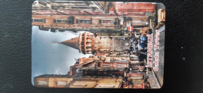 XG Magnet frigider - tematica turism - Turcia - Istambul Galata Tower foto